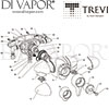 Trevi CTV Extended Lever Exposed Shower Valve Spare Parts